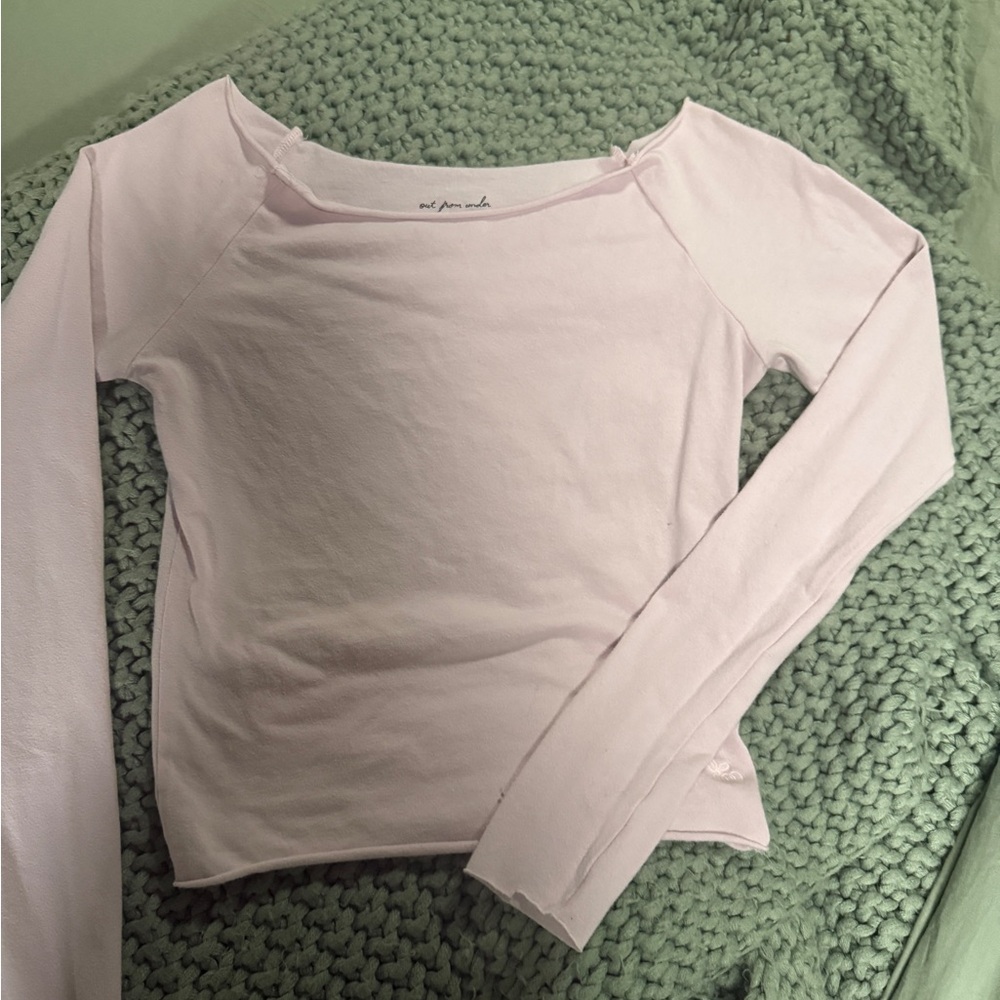 Urban outfitters out from under long sleeve pink top